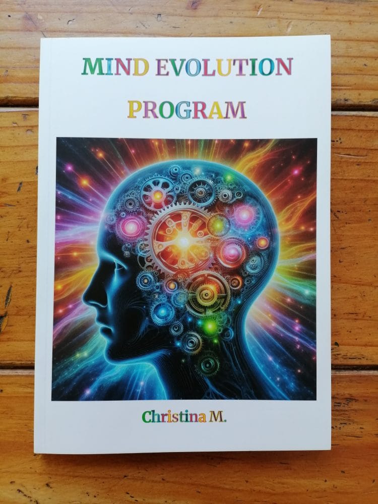 Mind Evolution Program Single book on table